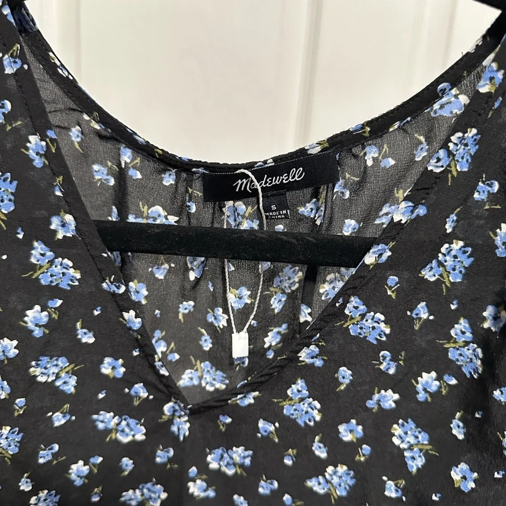 NWOT Madewell Lightweight Blouse Women's Size S, Small - Picture 2 of 5